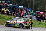 Rallye Český Krumlov: Vlček / Lasevič - Škoda Fabia S2000